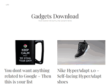 Tablet Screenshot of gadgetsdownload.com